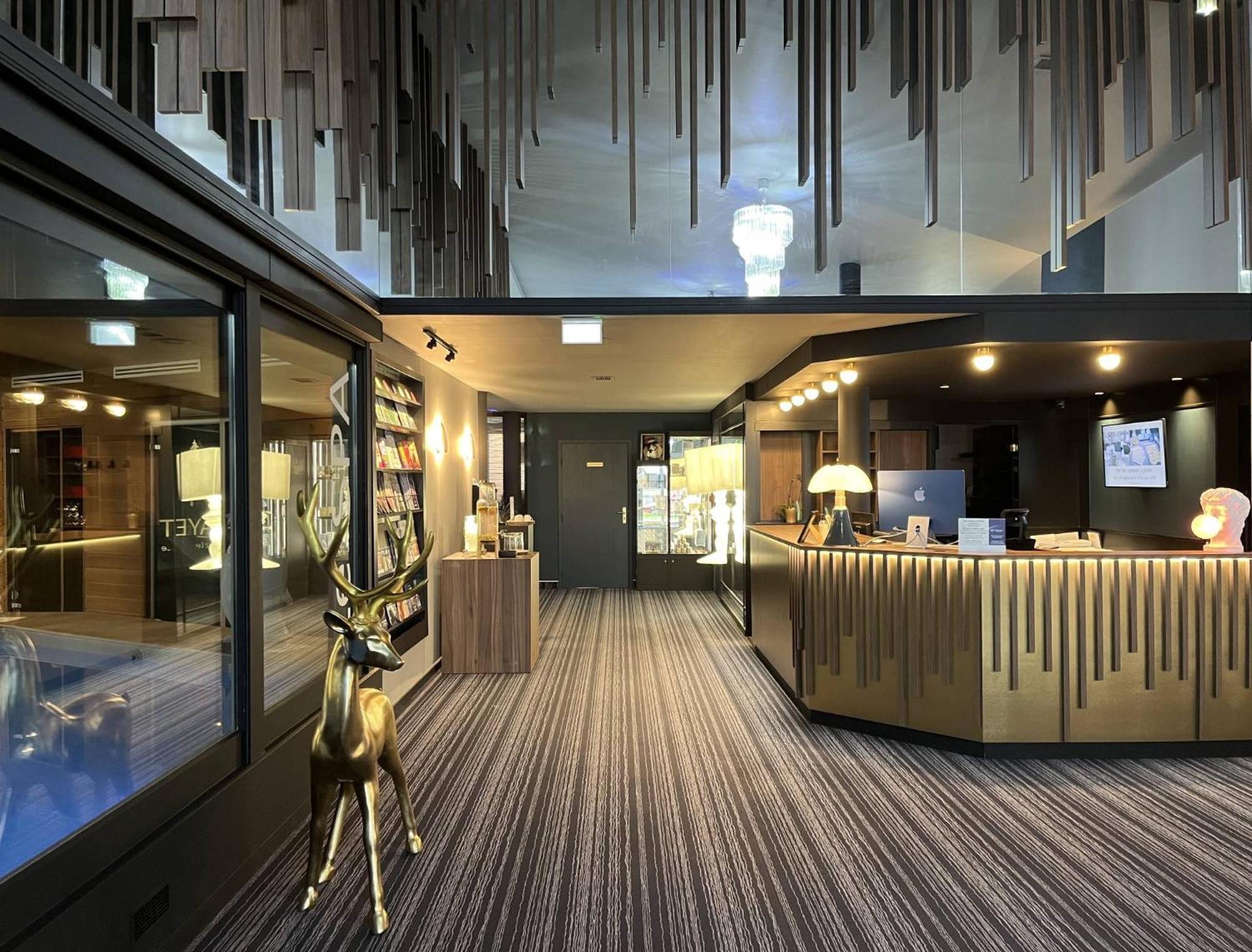 เบสต์ เวสเทิร์น พลัส ลา ฟาแยต โฮเต็ล แอนด์ สปา Hotel เอปินาล ภายนอก รูปภาพ
